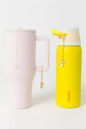 Cove Tumbler Initial & Butterfly Chain