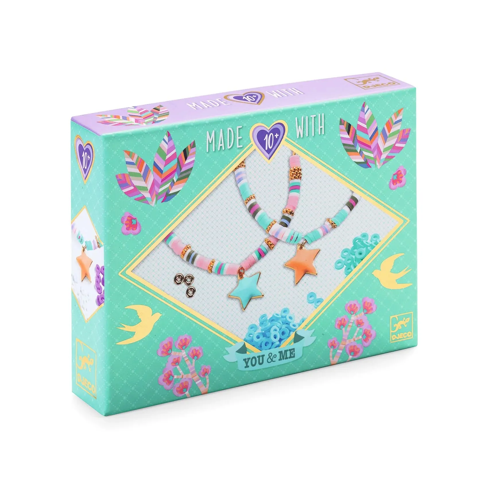 Djeco You & Me Jewelry Kit: Star Heishi Beads & Jewelry