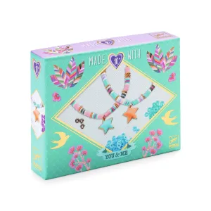 Djeco You & Me Jewelry Kit: Star Heishi Beads & Jewelry