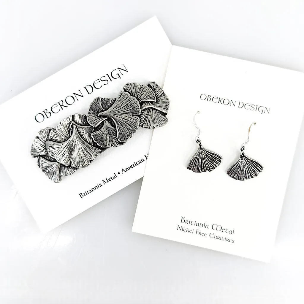Ginkgo Leaf Jewelry Set