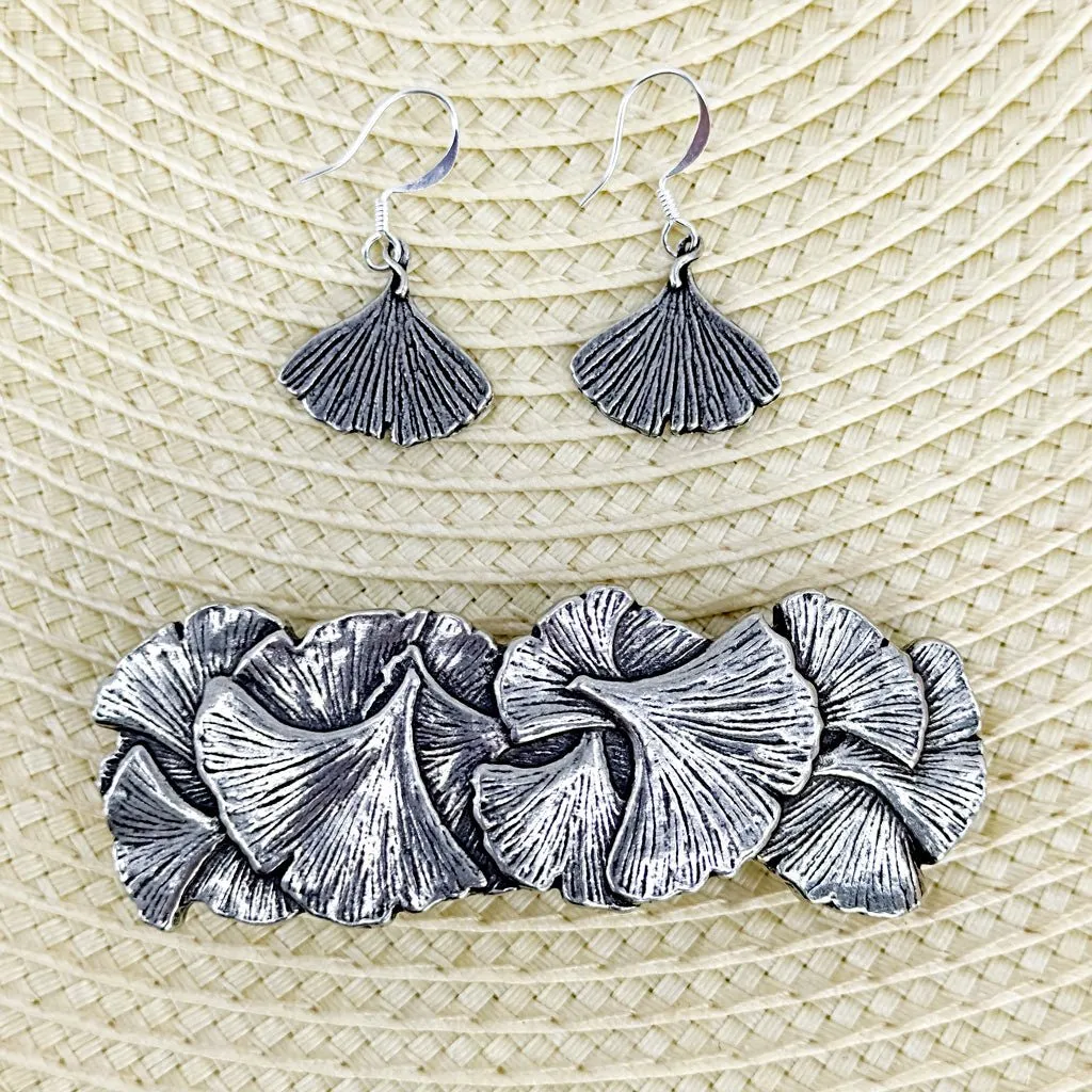 Ginkgo Leaf Jewelry Set