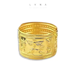 #GOLD2024 | 18K Golden Millionaire’s Ring Adjustable