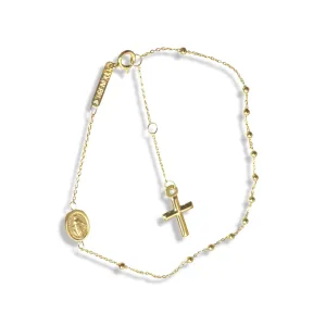 #GOLD2024 | 18K Golden Rosary Bracelet