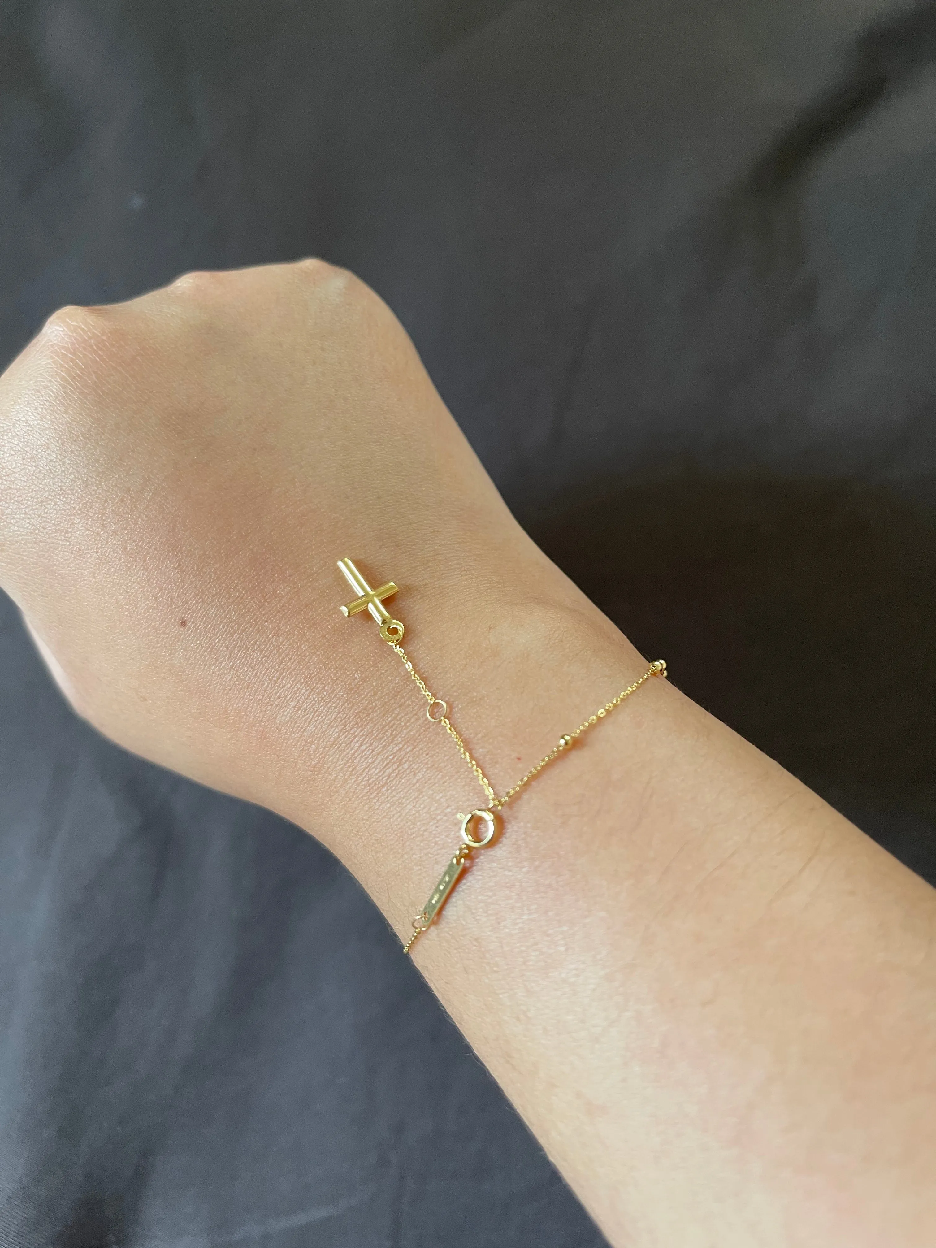#GOLD2024 | 18K Golden Rosary Bracelet