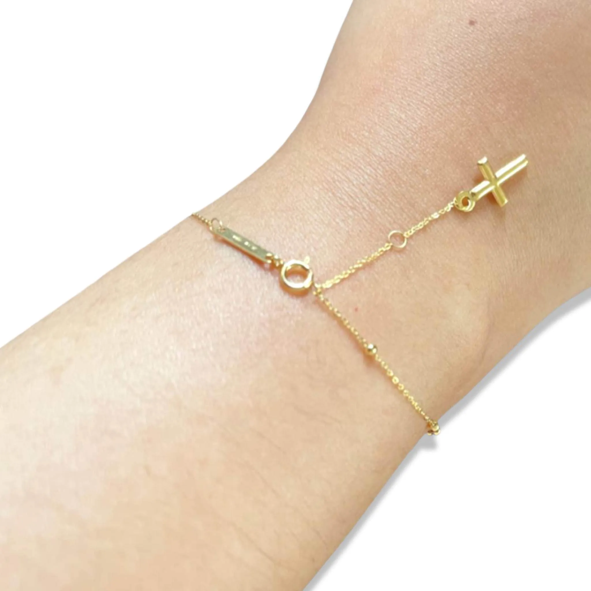 #GOLD2024 | 18K Golden Rosary Bracelet
