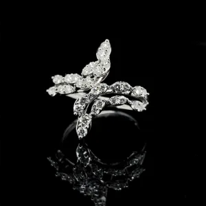 #LVNA2024 | Cluster Marquise Statement Diamond Ring 18kt