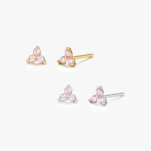 Pink Gem Twinkle Studs